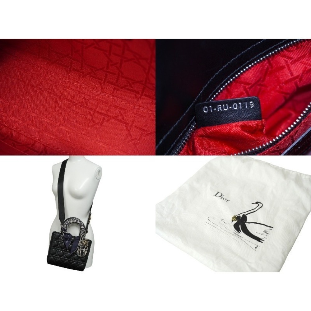 Christian Dior Lady My ABCDior Handbag Lambskin - Picture 10 of 10